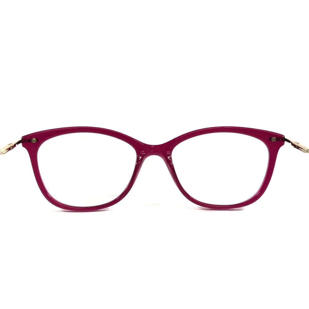 Liu Jo Eyeglasses Frames LJ2705 540 Cyclamen Dark Pink Gold Cat Eye 52-17-135
